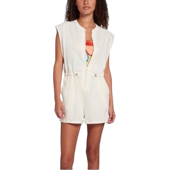 NWOT Calia by Carrie Underwood Soft Utility Romper size S - Picture 1 of 11